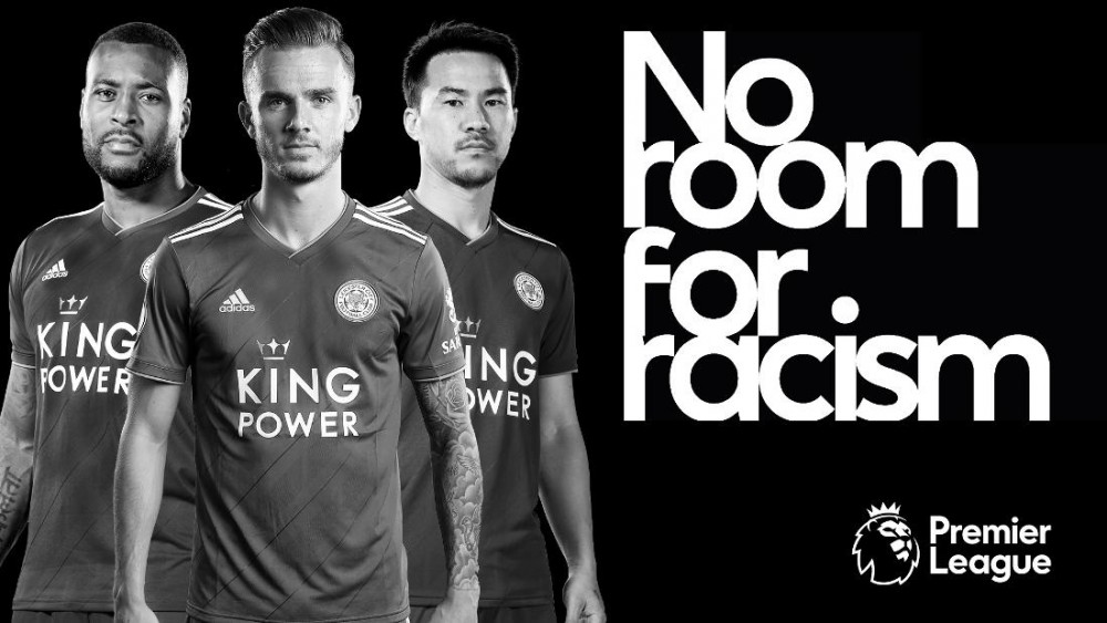 adidas no racism shirt